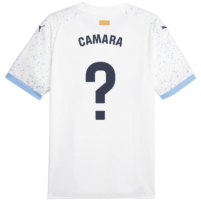 Heren Dawda Camara #0 Wit Uitshirt Uittenue 2023/24 T-Shirt België