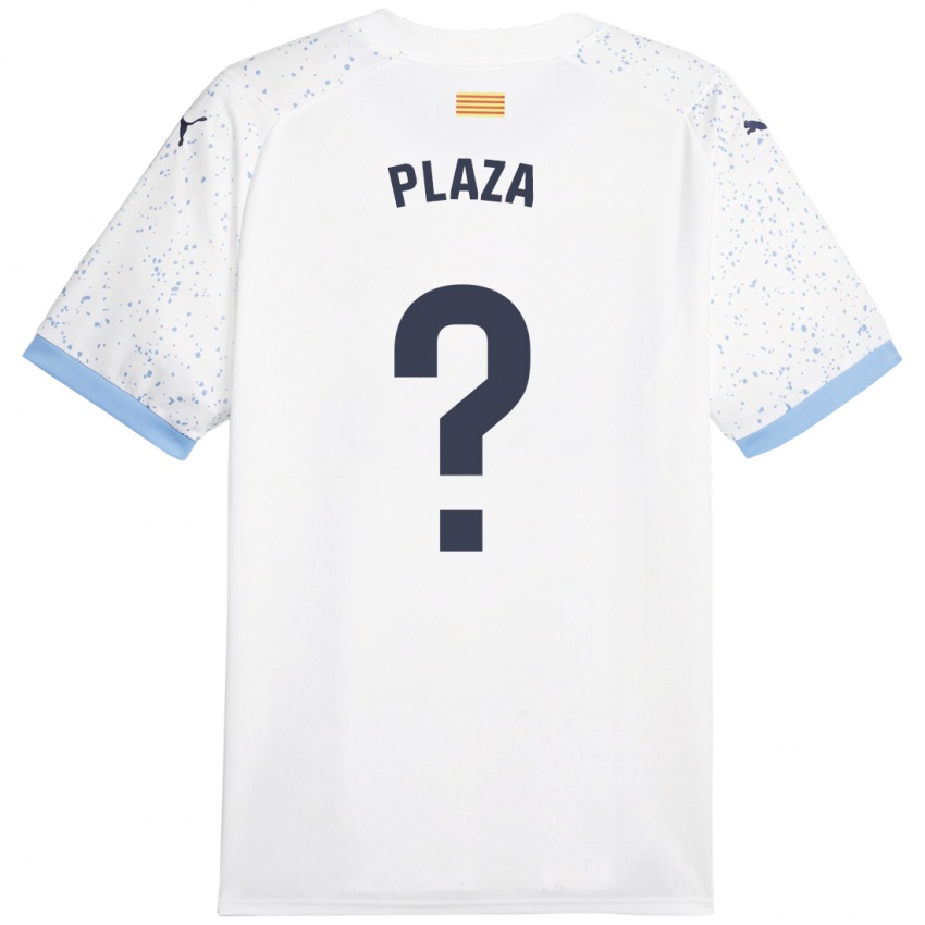 Herren Nacho Plaza #0 Weiß Auswärtstrikot Trikot 2023/24 T-Shirt Belgien