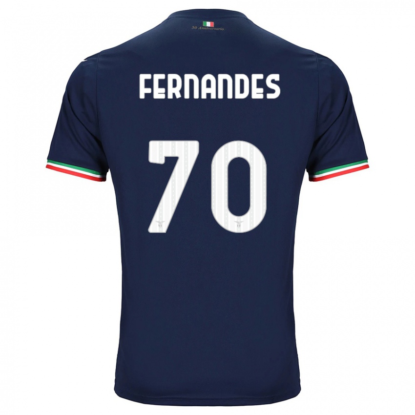 Heren Saná Fernandes #70 Marine Uitshirt Uittenue 2023/24 T-Shirt België