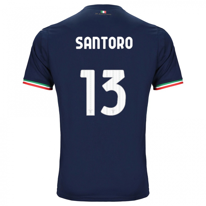 Heren Martina Santoro #13 Marine Uitshirt Uittenue 2023/24 T-Shirt België