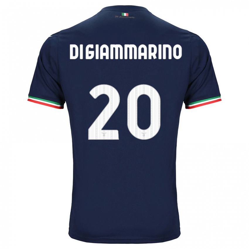 Heren Virginia Di Giammarino #20 Marine Uitshirt Uittenue 2023/24 T-Shirt België