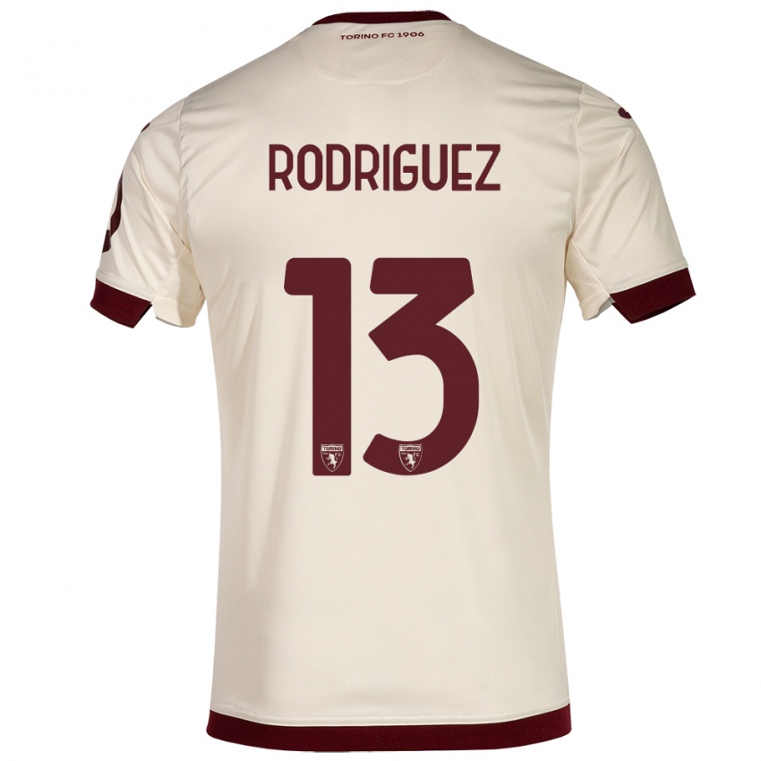 Heren Ricardo Rodríguez #13 Champagne Uitshirt Uittenue 2023/24 T-Shirt België