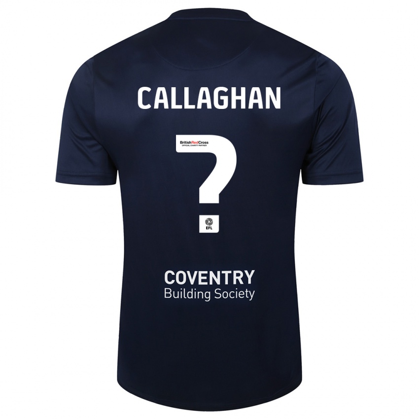 Heren Charlie Callaghan #0 Rode Marine Uitshirt Uittenue 2023/24 T-Shirt België