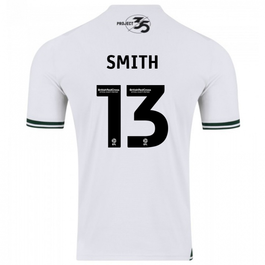 Heren Grace Smith #13 Wit Uitshirt Uittenue 2023/24 T-Shirt België