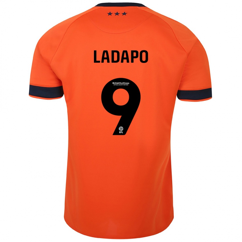 Heren Freddie Ladapo #9 Oranje Uitshirt Uittenue 2023/24 T-Shirt België