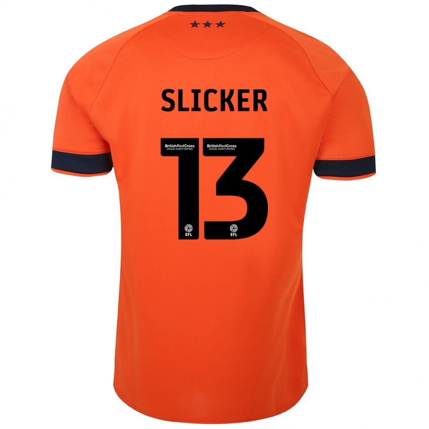 Heren Cieran Slicker #13 Oranje Uitshirt Uittenue 2023/24 T-Shirt België