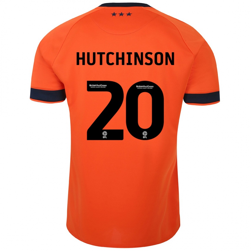 Heren Omari Hutchinson #20 Oranje Uitshirt Uittenue 2023/24 T-Shirt België