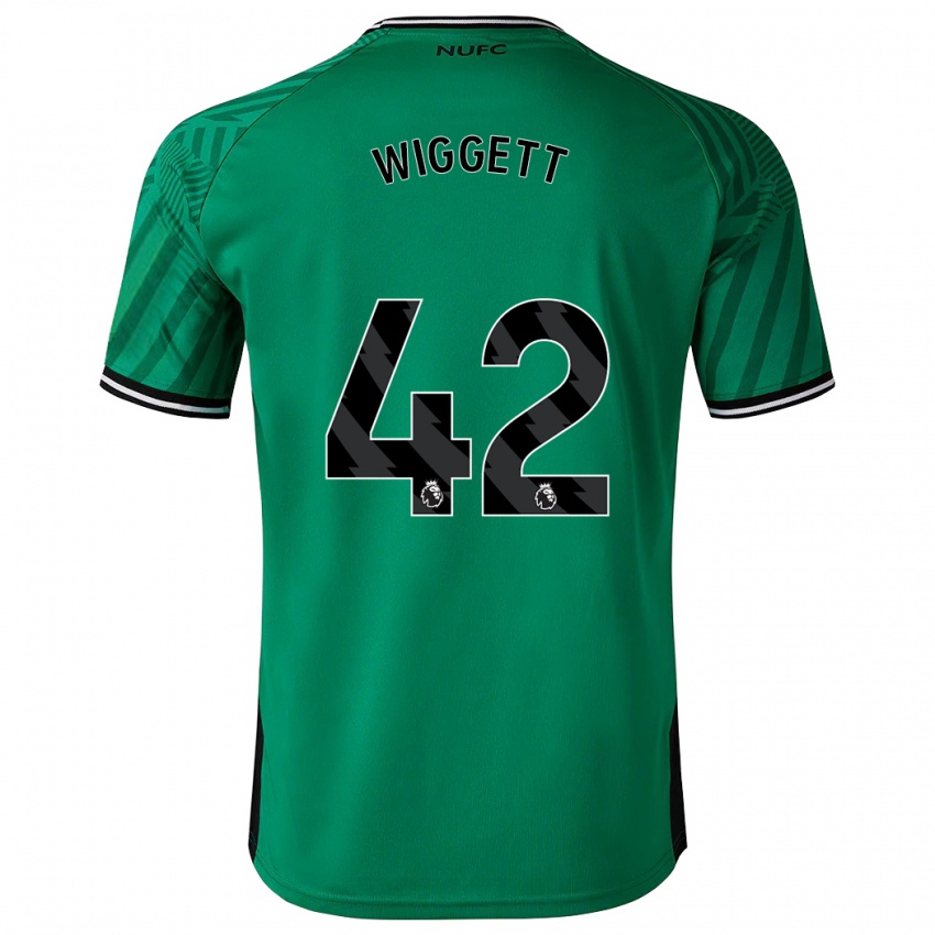 Heren Charlie Wiggett #42 Groente Uitshirt Uittenue 2023/24 T-Shirt België
