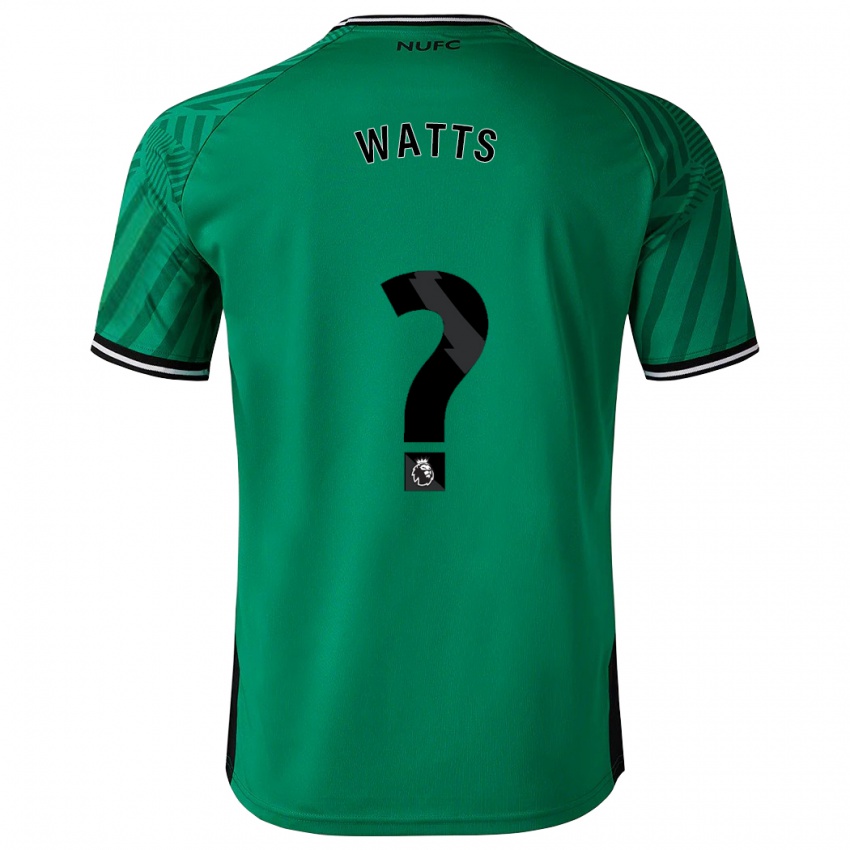 Heren Logan Watts #0 Groente Uitshirt Uittenue 2023/24 T-Shirt België