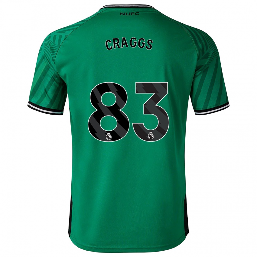Heren Luke Craggs #83 Groente Uitshirt Uittenue 2023/24 T-Shirt België