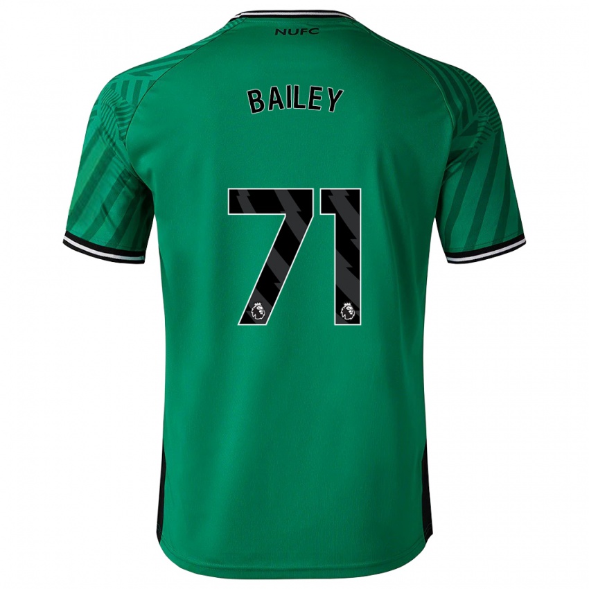 Herren Scott Bailey #71 Grün Auswärtstrikot Trikot 2023/24 T-Shirt Belgien