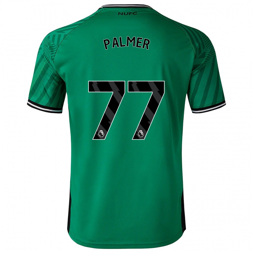 Herren Darren Palmer #77 Grün Auswärtstrikot Trikot 2023/24 T-Shirt Belgien