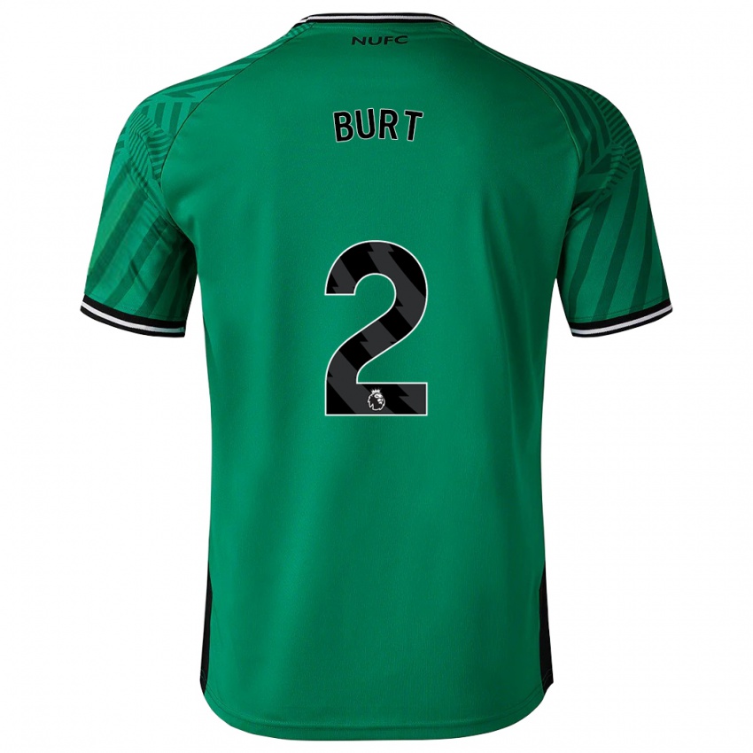 Herren Daisy Burt #2 Grün Auswärtstrikot Trikot 2023/24 T-Shirt Belgien