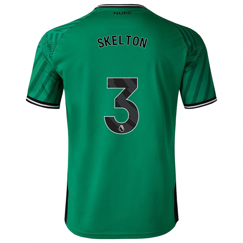 Herren Keira Skelton #3 Grün Auswärtstrikot Trikot 2023/24 T-Shirt Belgien