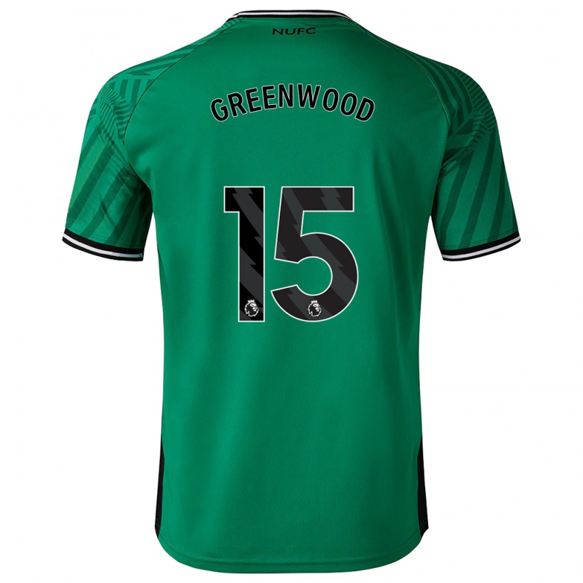 Herren Hannah Greenwood #15 Grün Auswärtstrikot Trikot 2023/24 T-Shirt Belgien