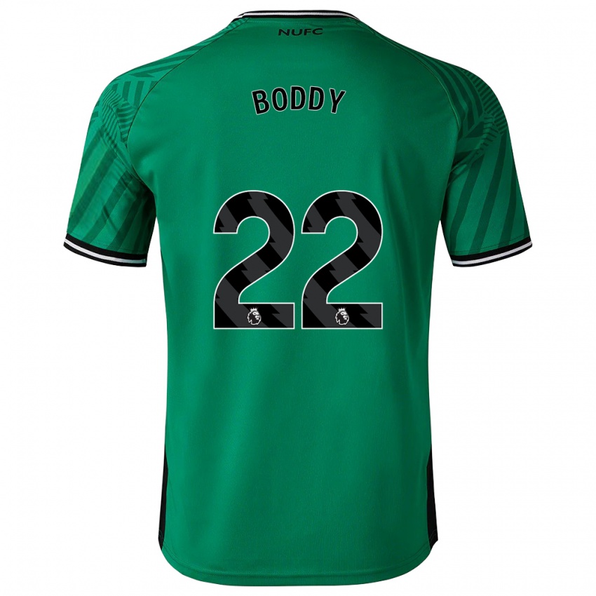 Herren Elysia Boddy #22 Grün Auswärtstrikot Trikot 2023/24 T-Shirt Belgien