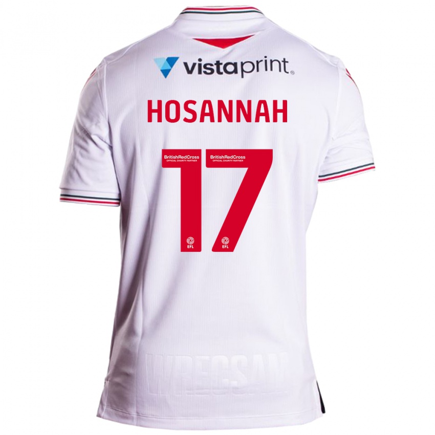 Heren Bryce Hosannah #17 Wit Uitshirt Uittenue 2023/24 T-Shirt België