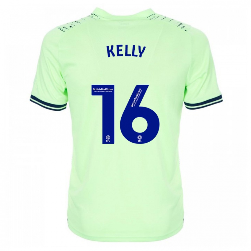 Homme Maillot Martin Kelly #16 Marin Tenues Extérieur 2023/24 T-Shirt Belgique