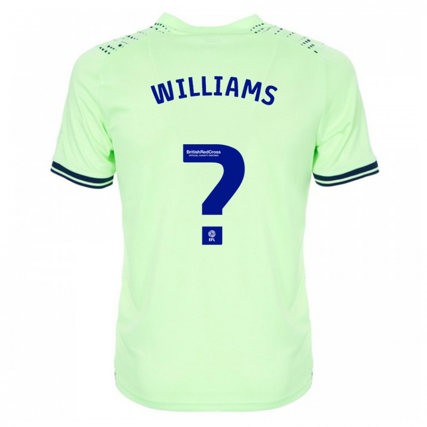 Heren Alex Williams #0 Marine Uitshirt Uittenue 2023/24 T-Shirt België