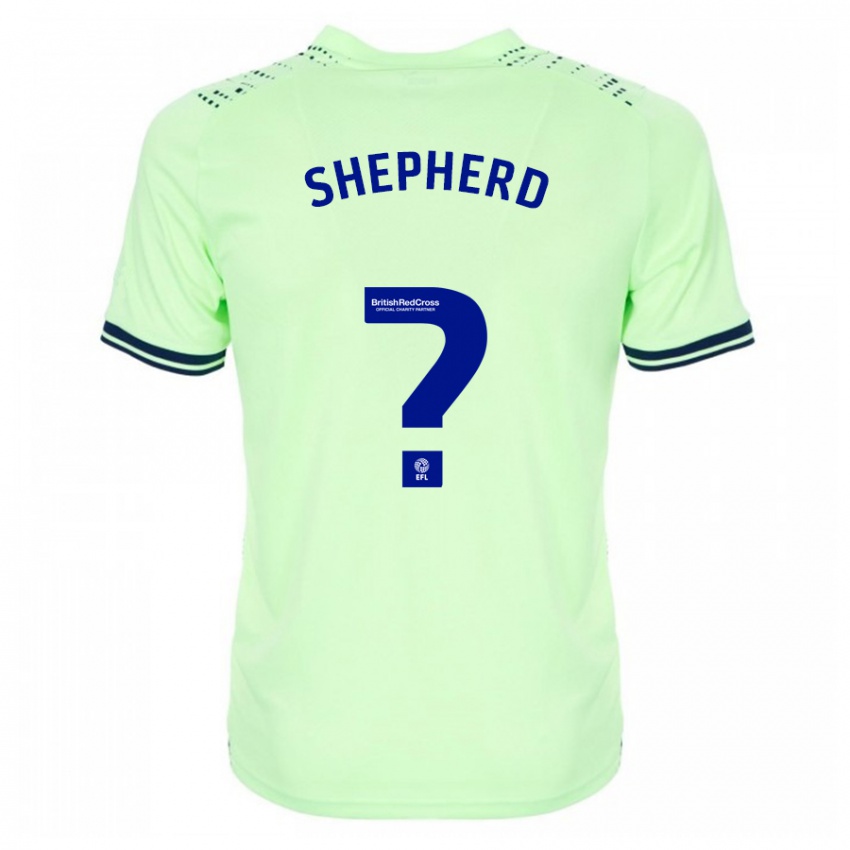 Heren Jacob Shepherd #0 Marine Uitshirt Uittenue 2023/24 T-Shirt België