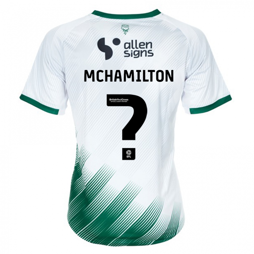 Heren Toni Mchamilton #0 Wit Uitshirt Uittenue 2023/24 T-Shirt België