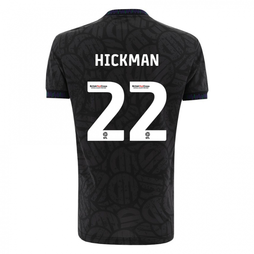 Herren Taylor Gardner-Hickman #22 Schwarz Auswärtstrikot Trikot 2023/24 T-Shirt Belgien