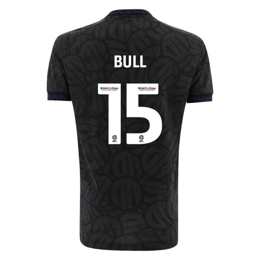 Herren Jasmine Bull #15 Schwarz Auswärtstrikot Trikot 2023/24 T-Shirt Belgien