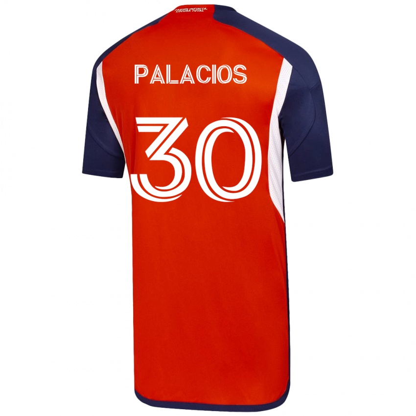 Homme Maillot Cristian Palacios #30 Blanc Tenues Extérieur 2023/24 T-Shirt Belgique