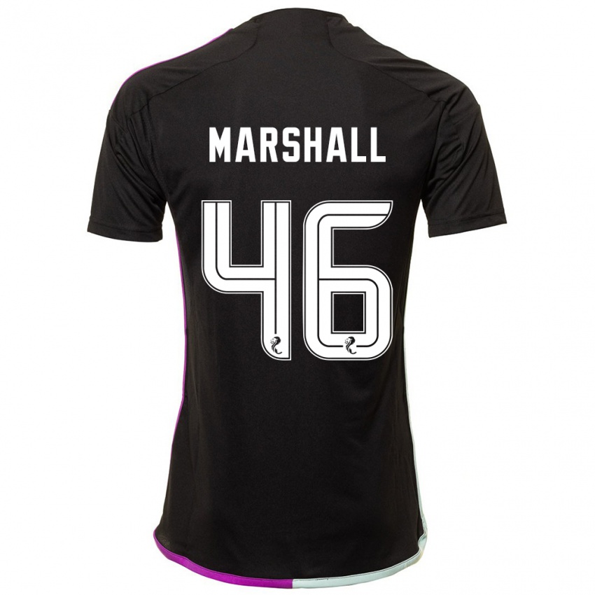 Heren Findlay Marshall #46 Zwart Uitshirt Uittenue 2023/24 T-Shirt België