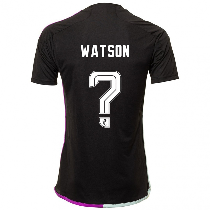 Heren Kai Watson #0 Zwart Uitshirt Uittenue 2023/24 T-Shirt België