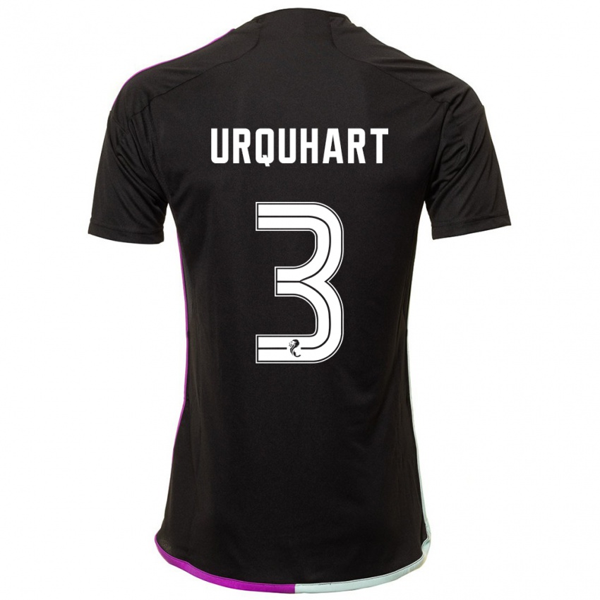 Heren Millie Urquhart #3 Zwart Uitshirt Uittenue 2023/24 T-Shirt België