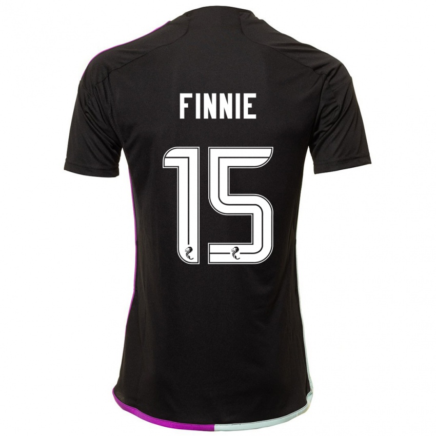 Heren Maddison Finnie #15 Zwart Uitshirt Uittenue 2023/24 T-Shirt België