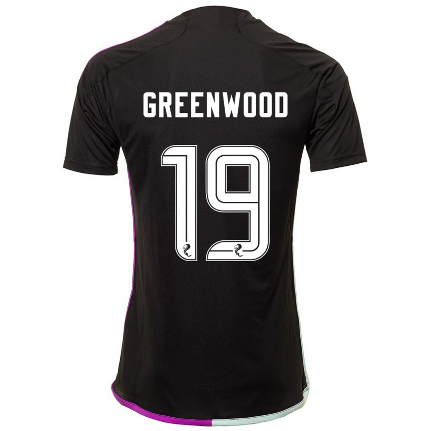 Heren Brodie Greenwood #19 Zwart Uitshirt Uittenue 2023/24 T-Shirt België