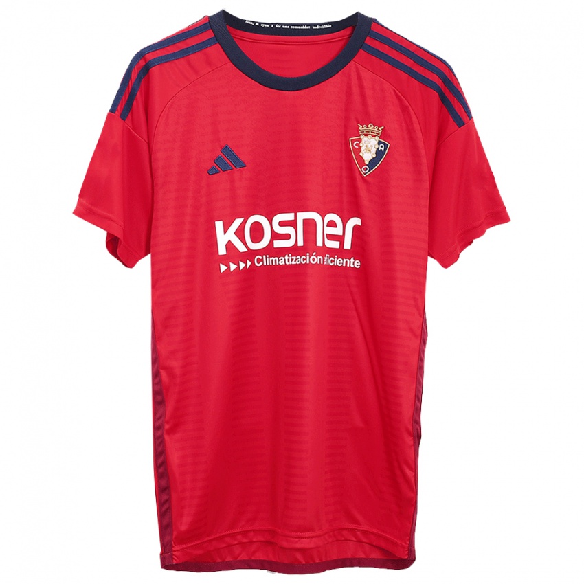 Dames Iker González #0 Rood Thuisshirt Thuistenue 2023/24 T-Shirt België