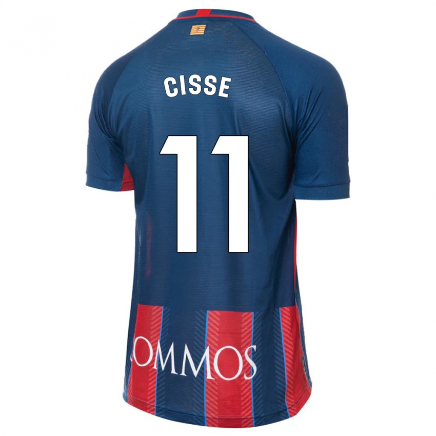 Dames Bakary Cissé #11 Marine Thuisshirt Thuistenue 2023/24 T-Shirt België