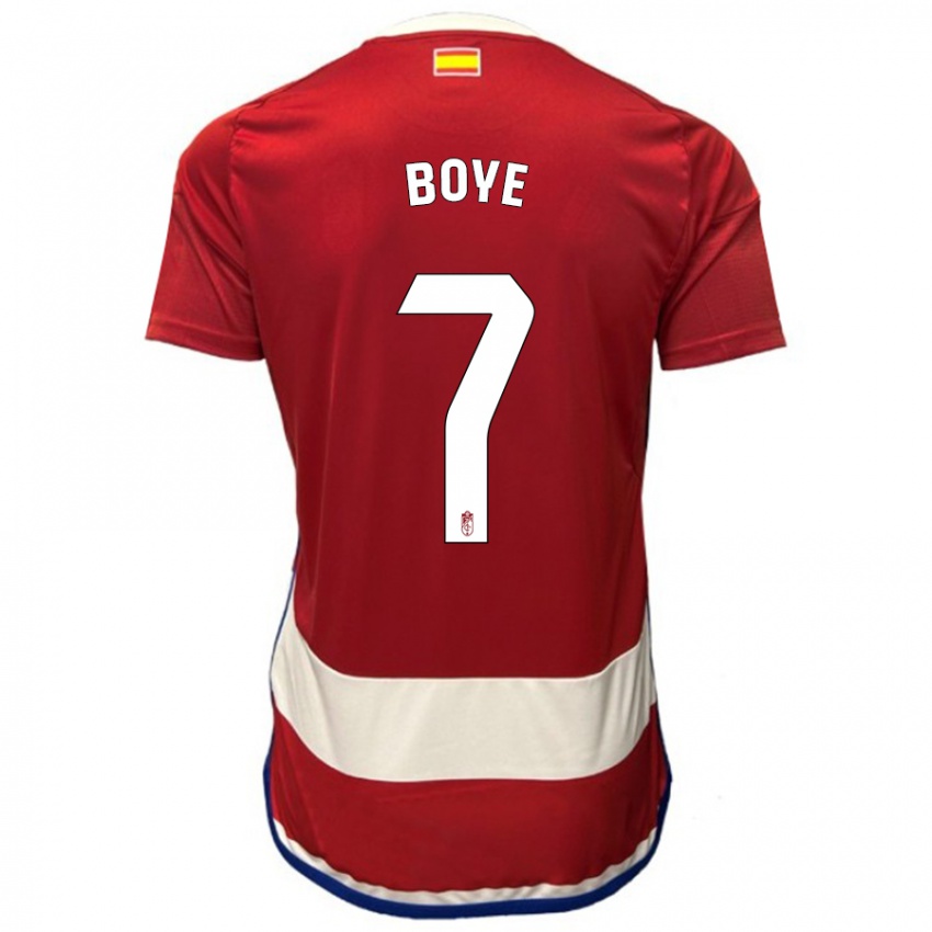 Dames Lucas Boyé #7 Rood Thuisshirt Thuistenue 2023/24 T-Shirt België