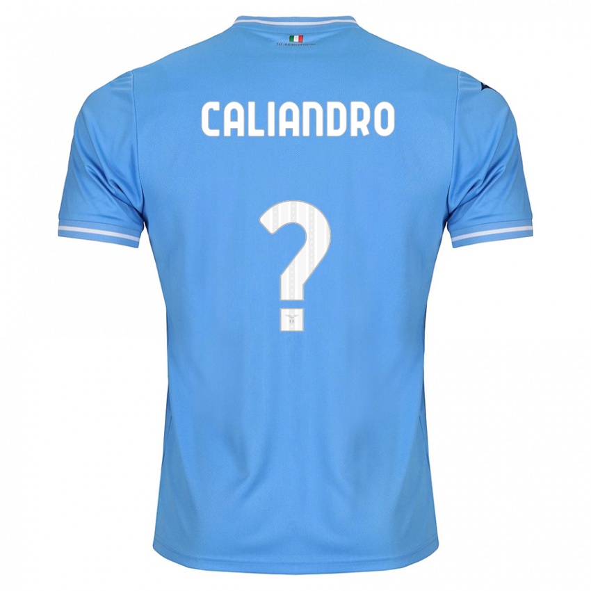 Dames Stanislao Caliandro #0 Blauw Thuisshirt Thuistenue 2023/24 T-Shirt België