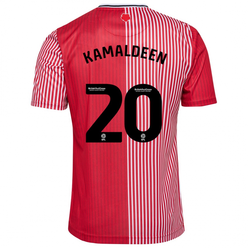Dames Kamaldeen Sulemana #20 Rood Thuisshirt Thuistenue 2023/24 T-Shirt België