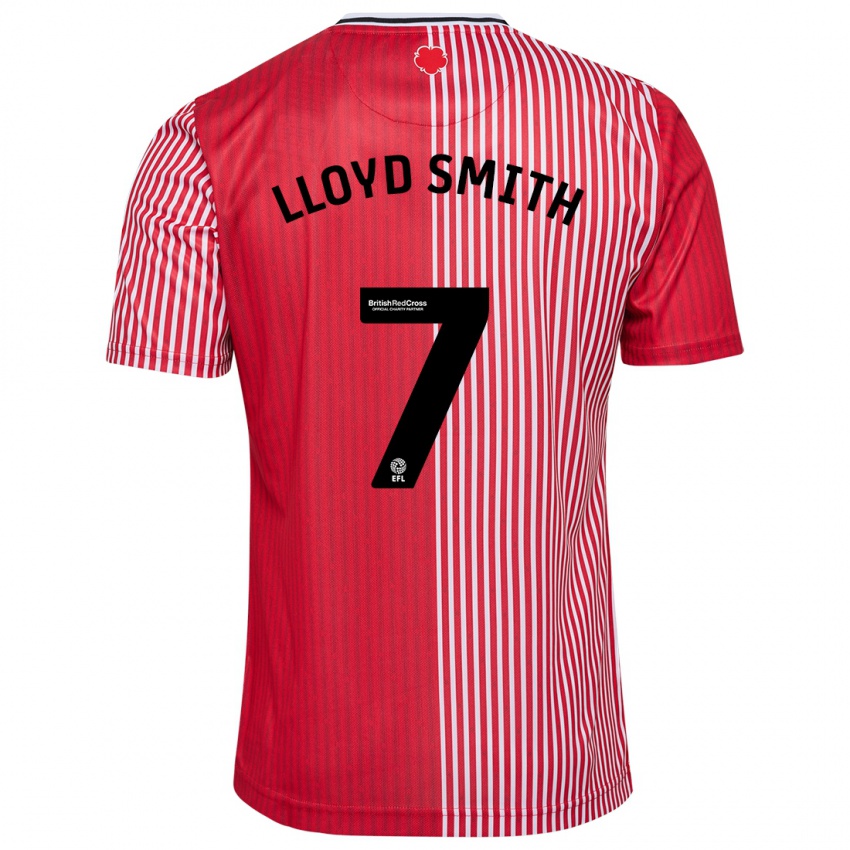 Dames Lexi Lloyd-Smith #7 Rood Thuisshirt Thuistenue 2023/24 T-Shirt België