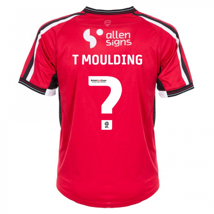 Dames Ella Thompson-Moulding #0 Rood Thuisshirt Thuistenue 2023/24 T-Shirt België
