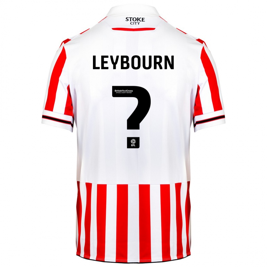 Dames Charlie Leybourn #0 Rood Wit Thuisshirt Thuistenue 2023/24 T-Shirt België