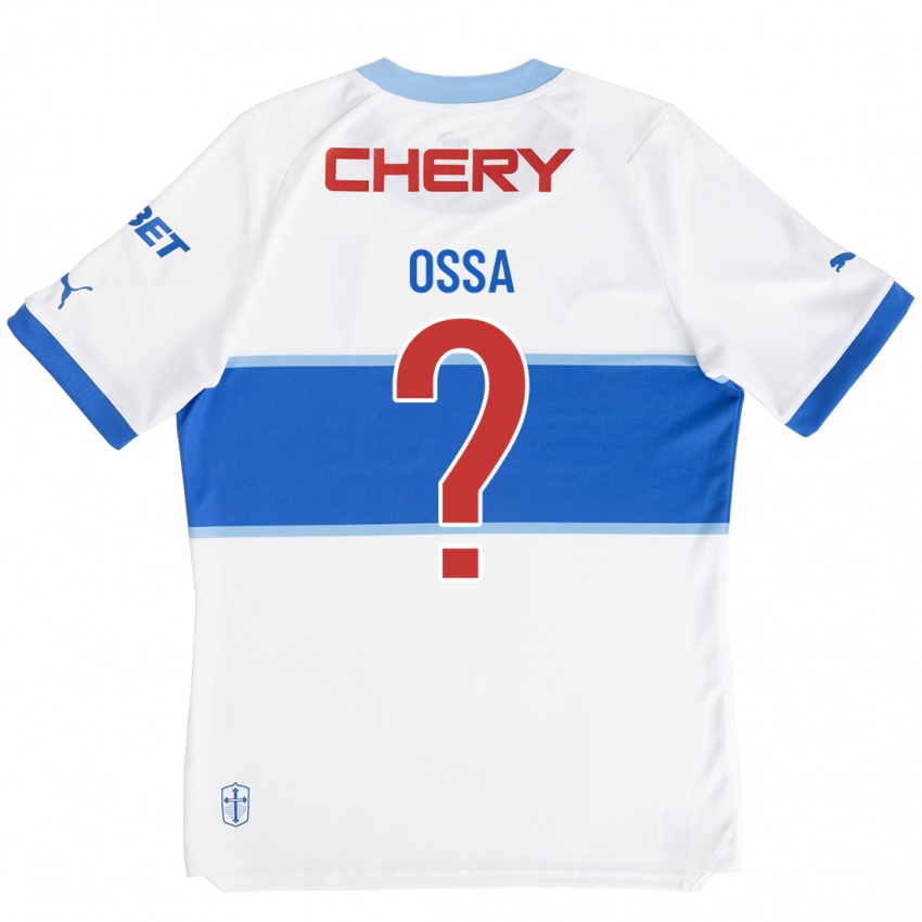 Dames Diego Ossa #0 Wit Thuisshirt Thuistenue 2023/24 T-Shirt België