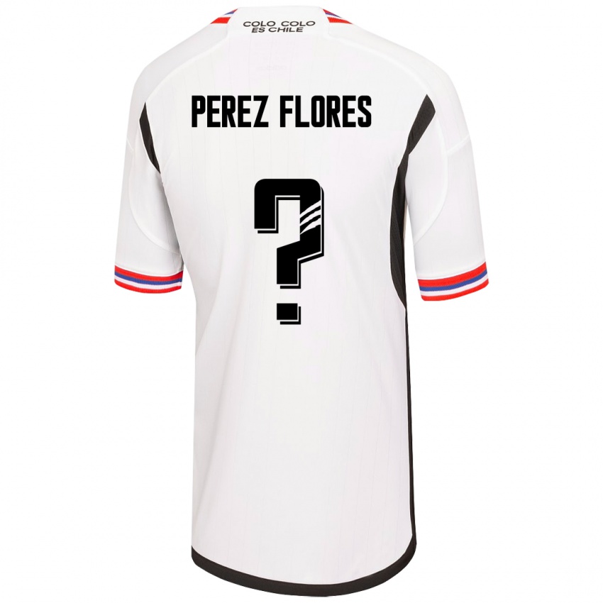 Dames Benjamín Pérez Flores #0 Wit Thuisshirt Thuistenue 2023/24 T-Shirt België