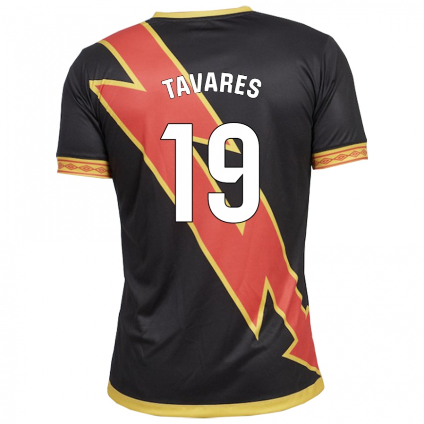 Dames Bruna Nataly Tavares Neves #19 Zwart Uitshirt Uittenue 2023/24 T-Shirt België