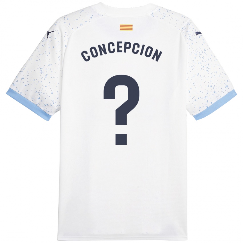 Dames Elian Concepción #0 Wit Uitshirt Uittenue 2023/24 T-Shirt België