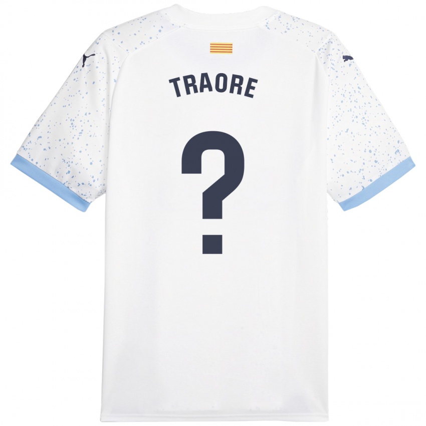 Dames Solo Traoré #0 Wit Uitshirt Uittenue 2023/24 T-Shirt België