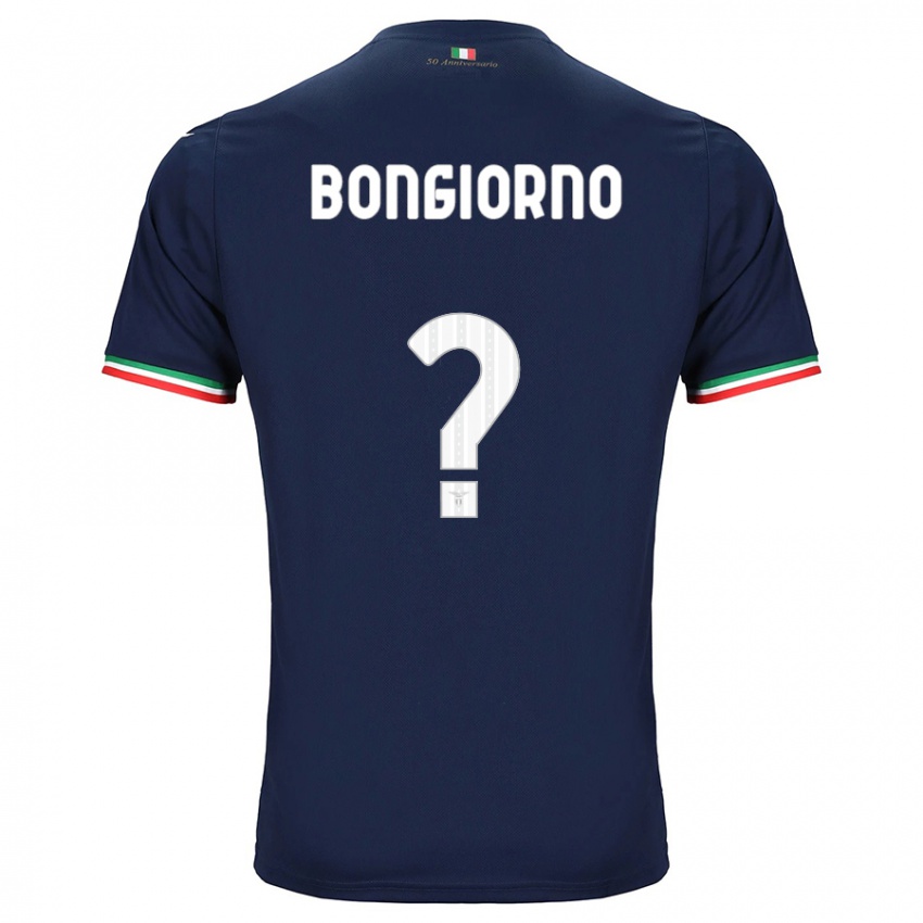 Dames Dario Bongiorno #0 Marine Uitshirt Uittenue 2023/24 T-Shirt België