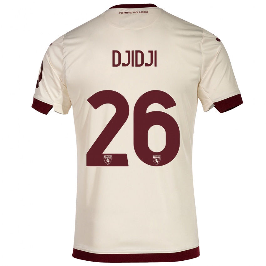 Dames Koffi Djidji #26 Champagne Uitshirt Uittenue 2023/24 T-Shirt België