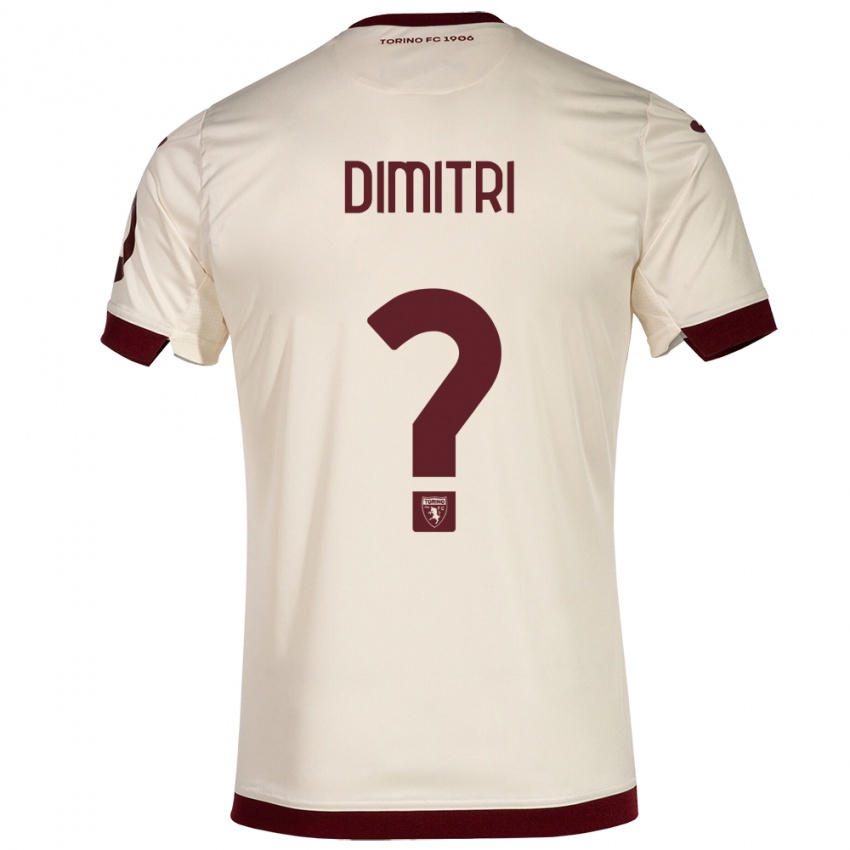 Damen Matteo Dimitri #0 Sekt Auswärtstrikot Trikot 2023/24 T-Shirt Belgien