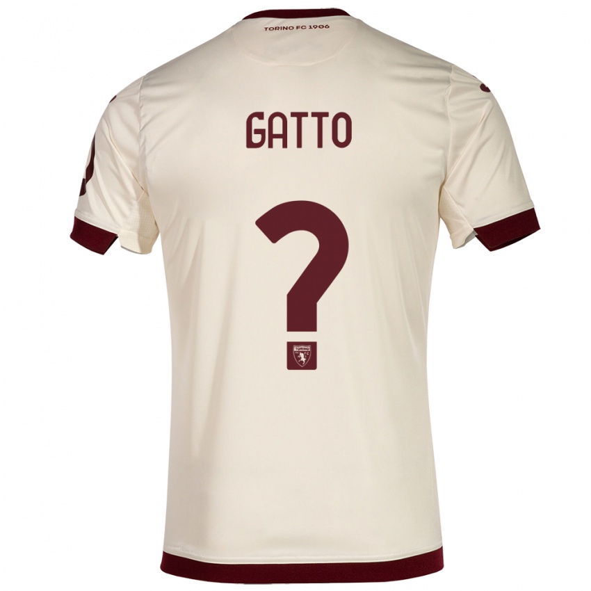 Damen Tommaso Gatto #0 Sekt Auswärtstrikot Trikot 2023/24 T-Shirt Belgien